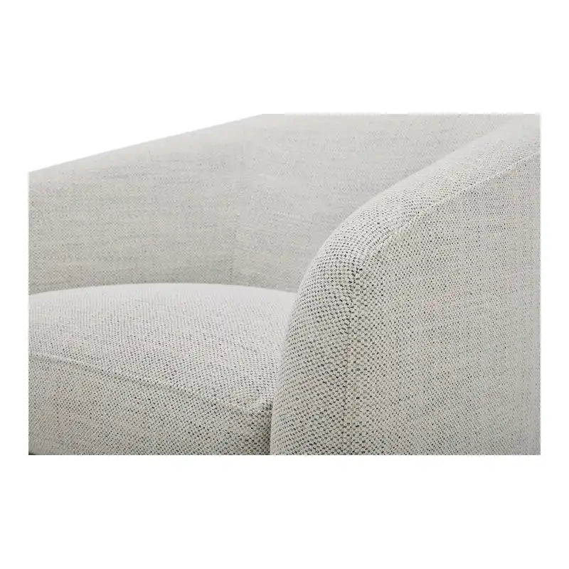 Aurelle Home Modern Upholsted Swivel Barrel Chair