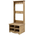 Wood Hall Tree – Gray Wash