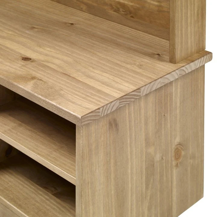 Wood Hall Tree – Gray Wash