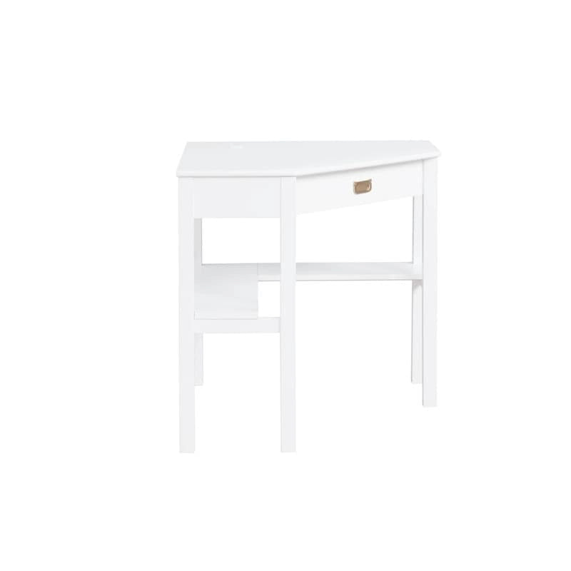 Corner Classic Writing Desk with Storage