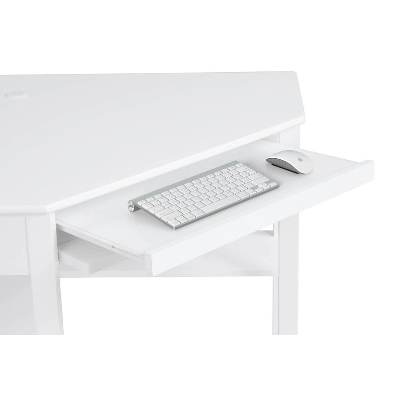 Corner Classic Writing Desk with Storage