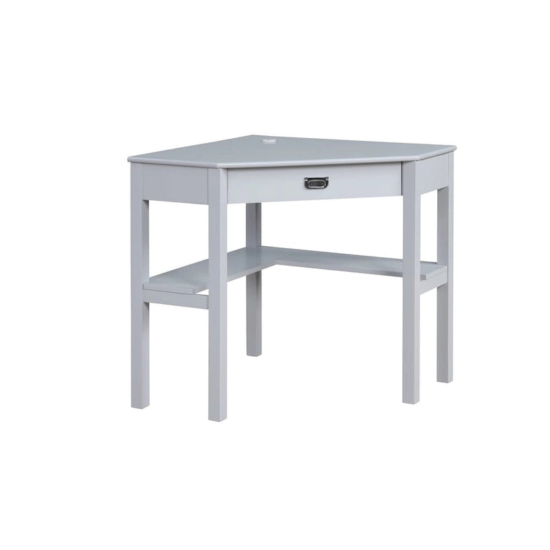 Corner Classic Writing Desk with Storage