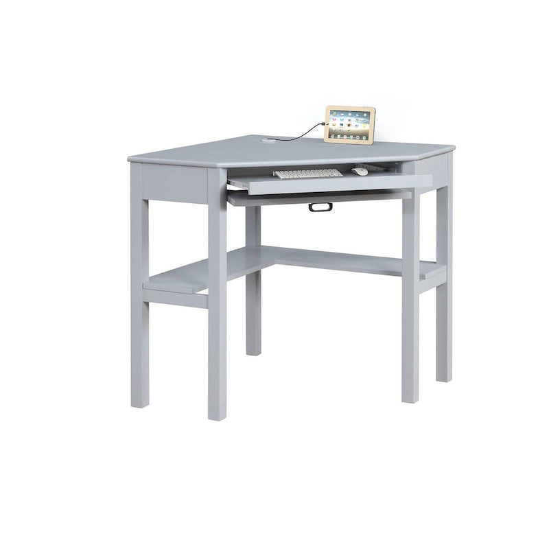 Corner Classic Writing Desk with Storage