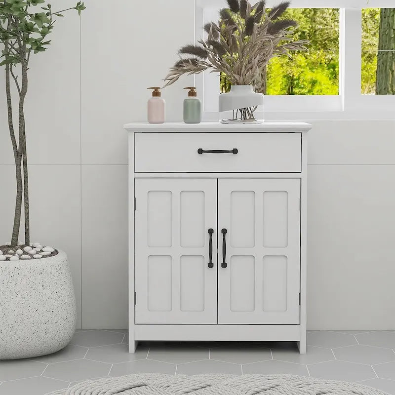 Freestanding Bathroom Floor Cabinet, Storage Cabinet