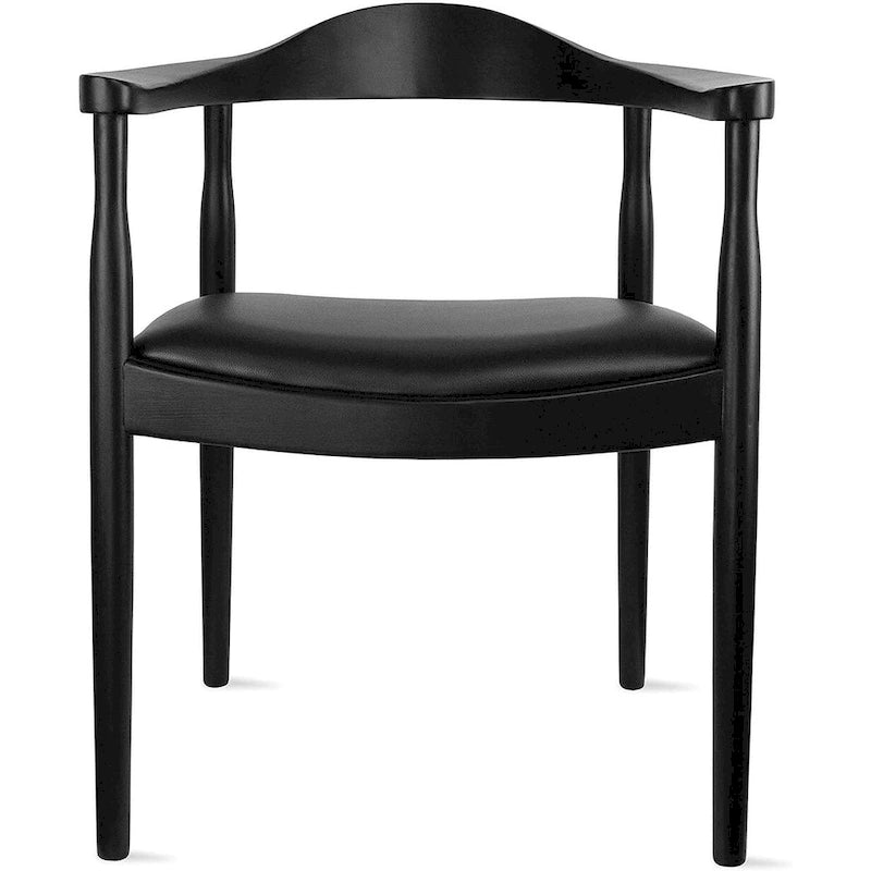 Solid Oak Wood Arm Chair