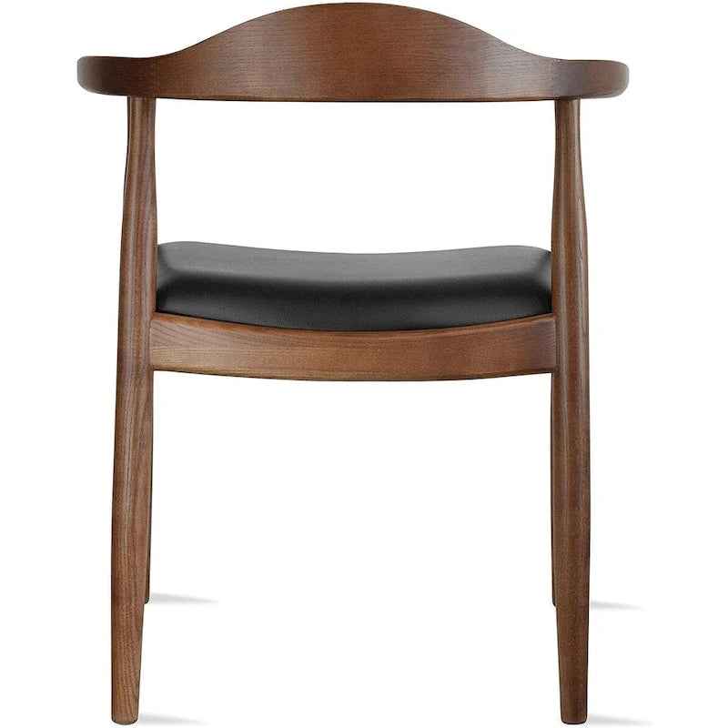Solid Oak Wood Arm Chair