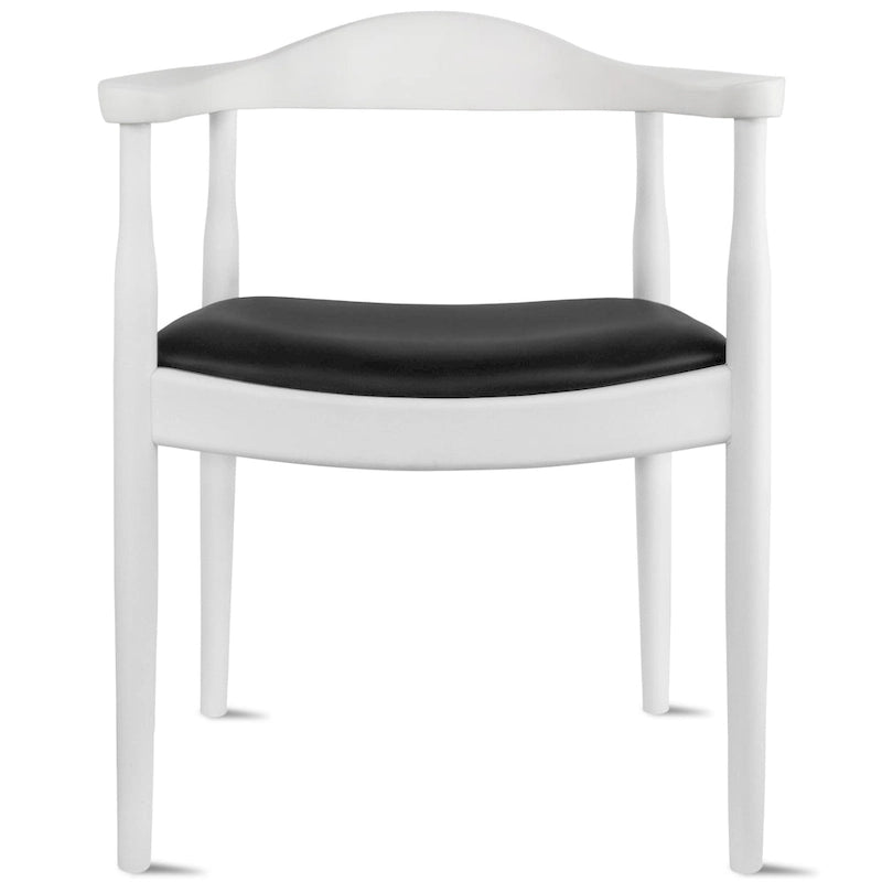 Solid Oak Wood Arm Chair