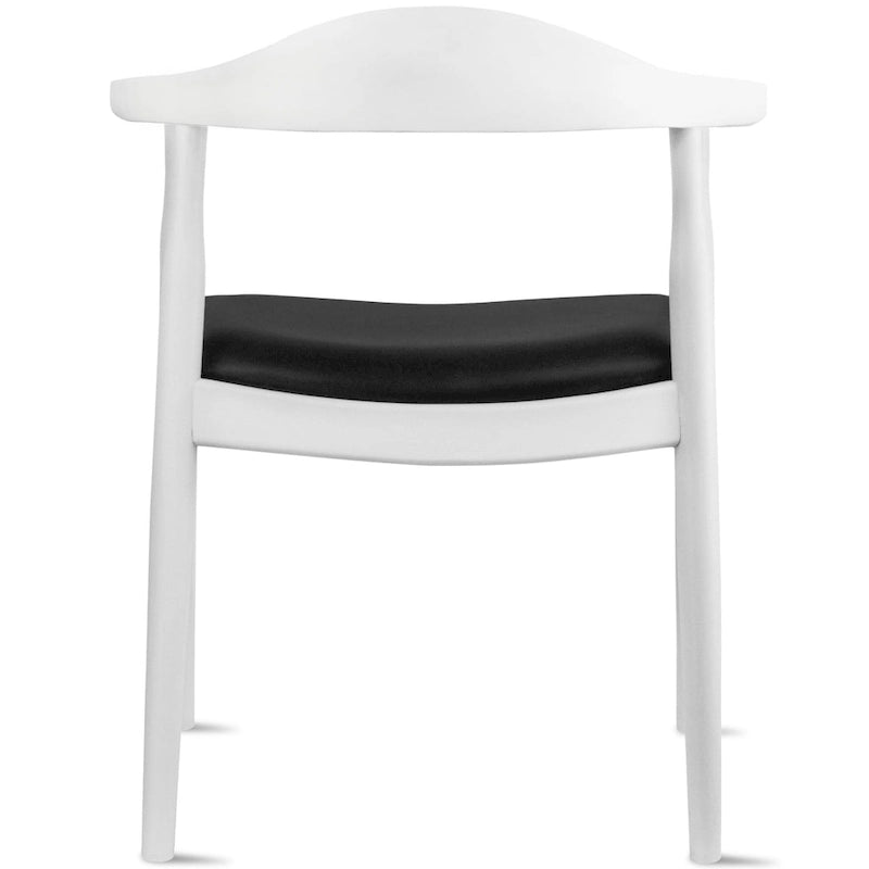 Solid Oak Wood Arm Chair