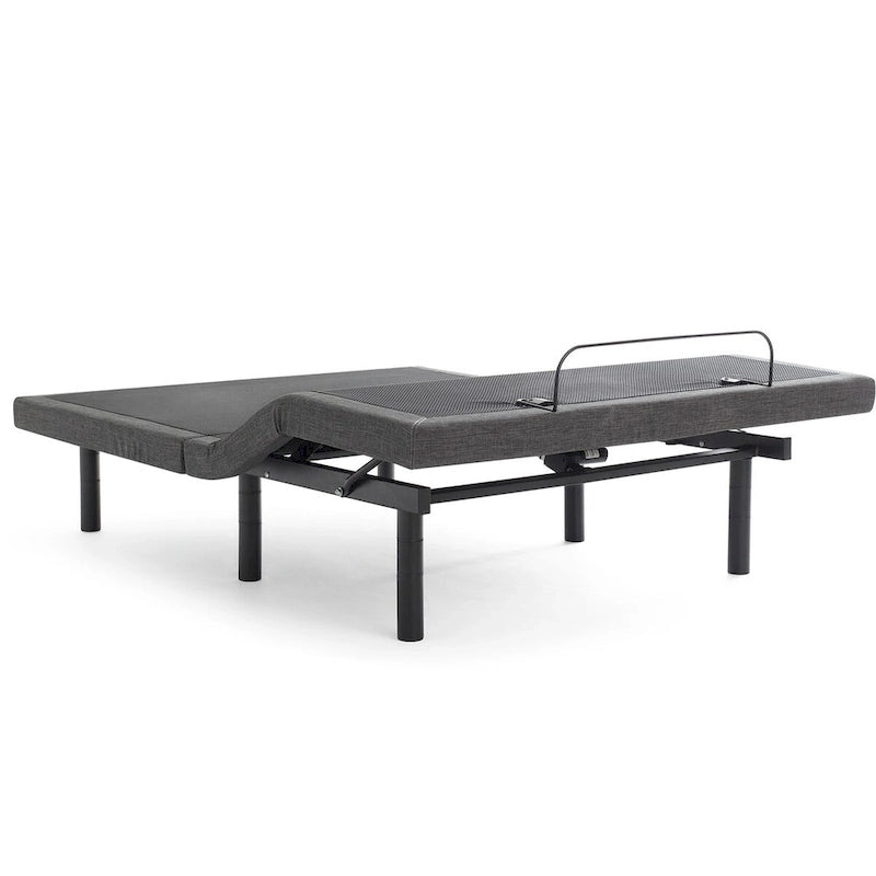 Adjustable Massaging Bed Frame Base with Wireless Remote