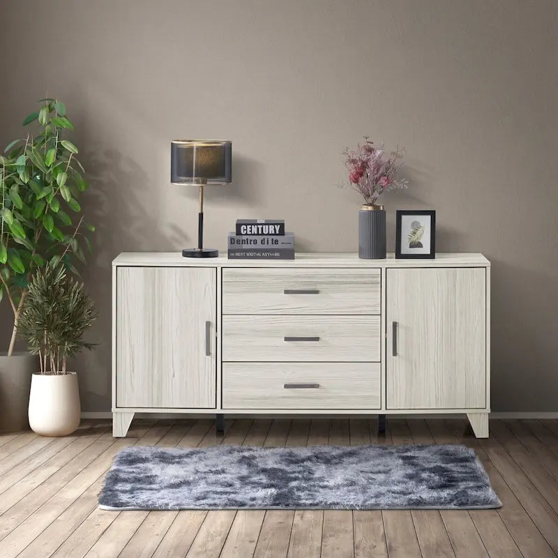 Modern Sideboard with Drawers and Cabinets