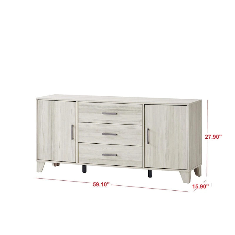 Modern Sideboard with Drawers and Cabinets